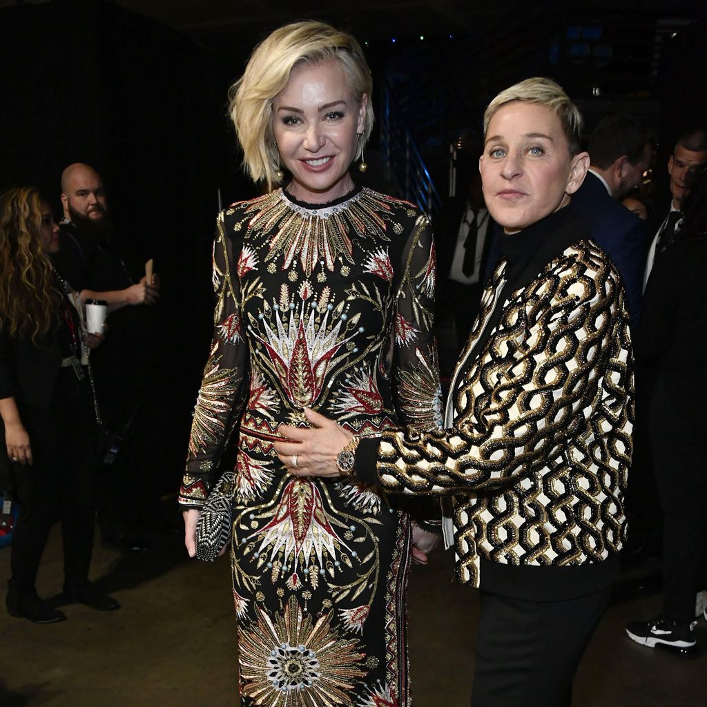 Portia de Rossi und Ellen DeGeneres bei de Grammys 2020