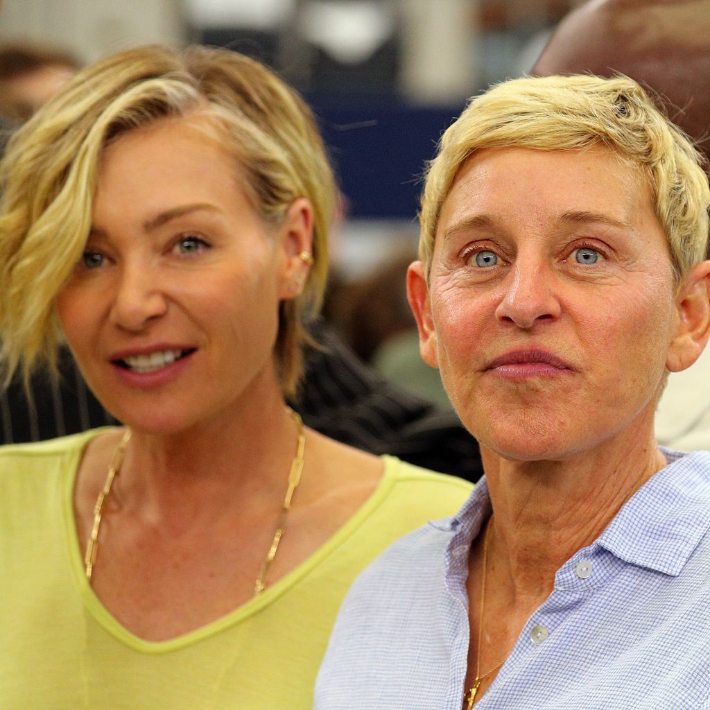 Portia de Rossi und Ellen DeGeneres