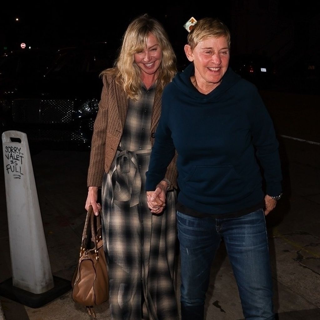 Portia de Rossi und Ellen DeGeneres in West Hollywood
