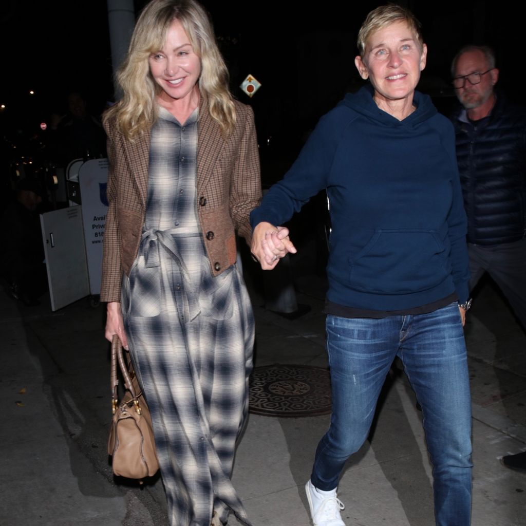 Portia de Rossi und Ellen DeGeneres in West Hollywood