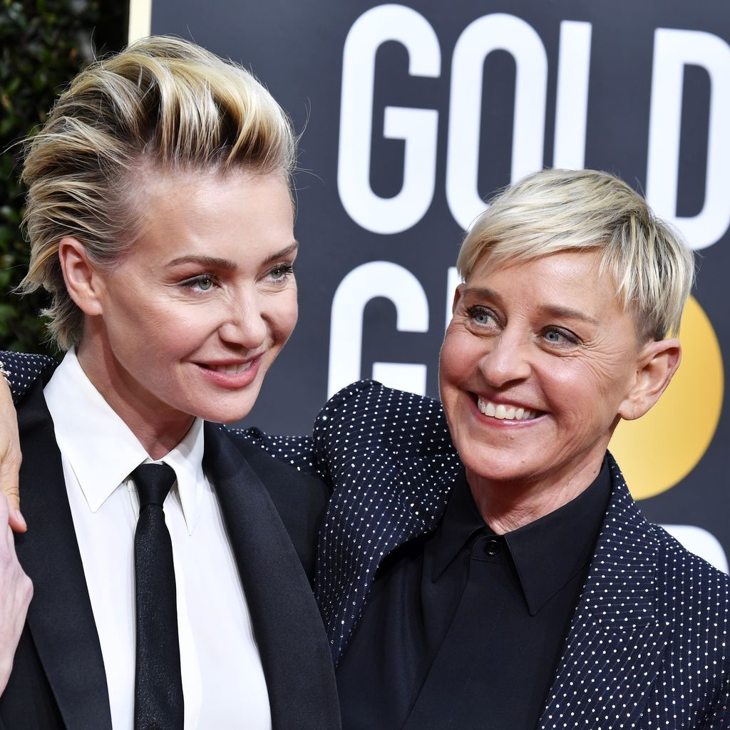 Portia de Rossi und Ellen DeGeneres, Januar 2020