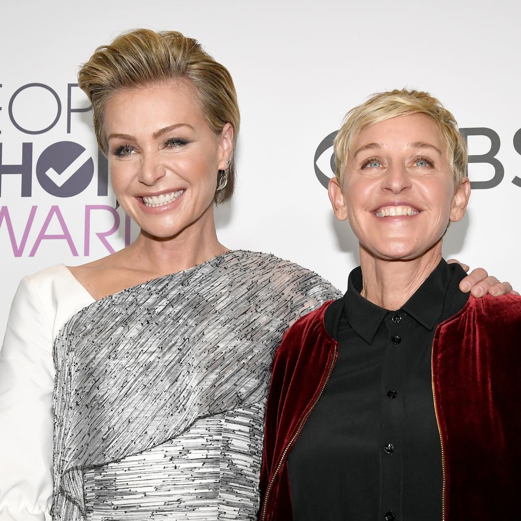 Portia de Rossi und Ellen DeGeneres, Januar 2017