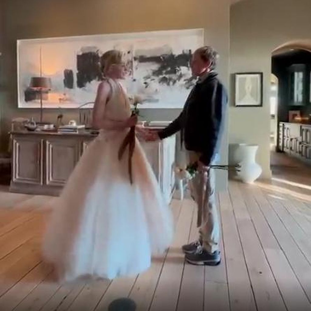 Portia de Rossi und Ellen DeGeneres bei der Erneuerung ihres Ehegelübdes
