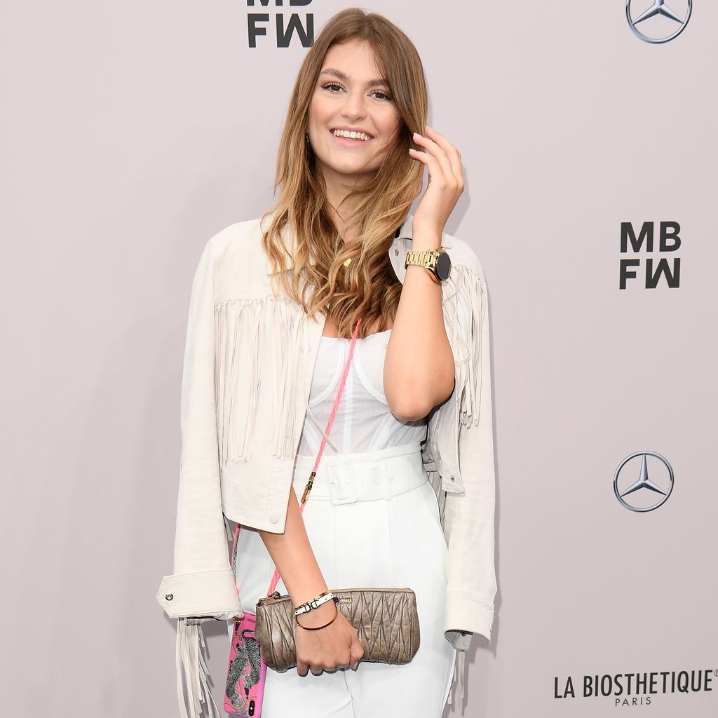 Alicija-Laureen Köhler auf einer Fashion Show in Berlin