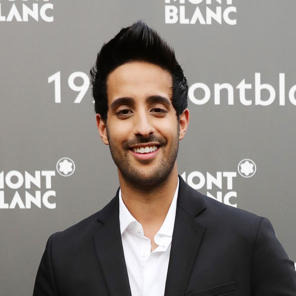 Sami Slimani auf einem Event in Florenz