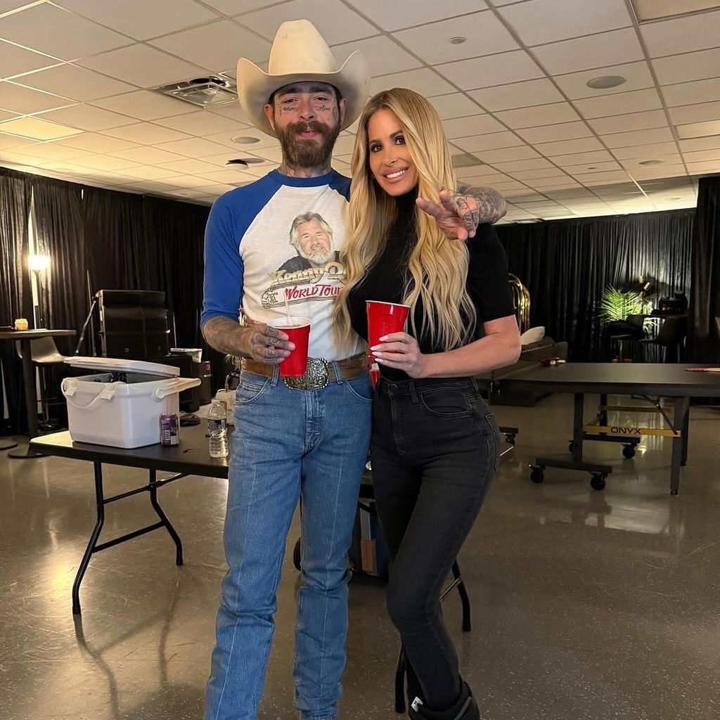 Post Malone und Kim Zolciak, Mai 2025