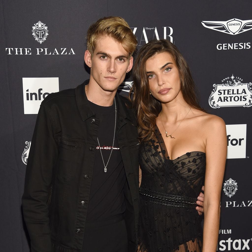 Presley Gerber und Charlotte D'alessio bei Harper's Bazaar "Icons By Carine Roitfeld" im Plaza Hotel in New York, 7. September 2018