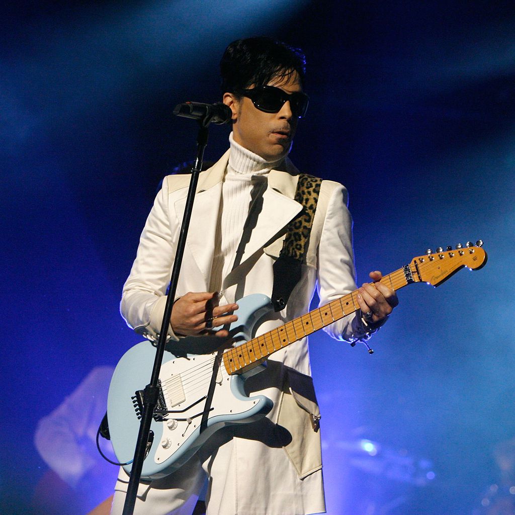 Prince bei einem Konzert 2007