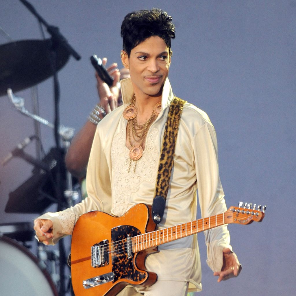 Prince beim Hop Farm Festival in England