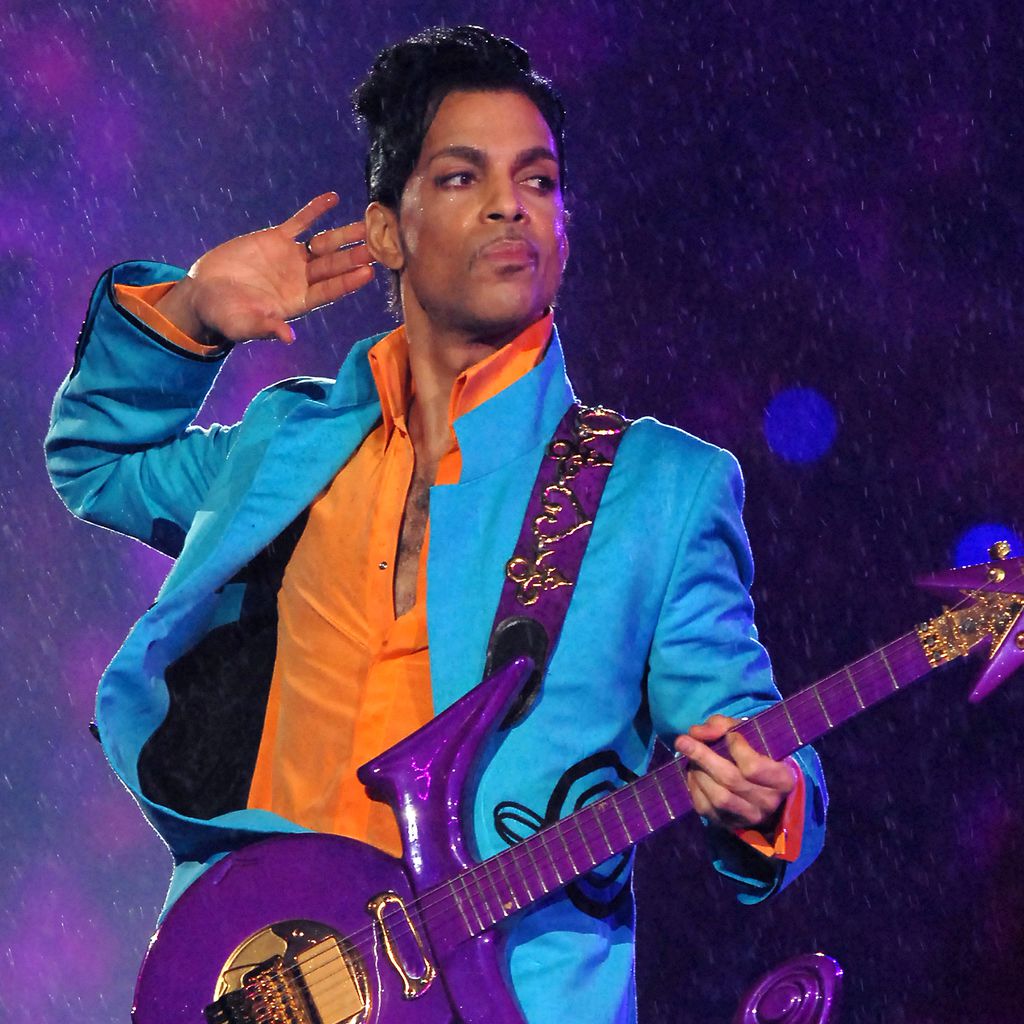 Prince beim Super Bowl 2007