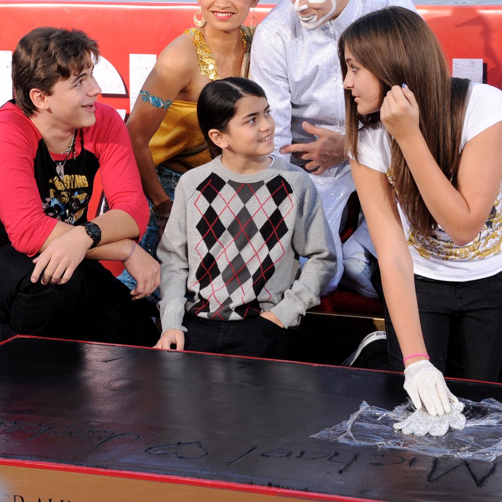 Prince, Blanket und Paris Jackson, Kinder von Michael Jackson