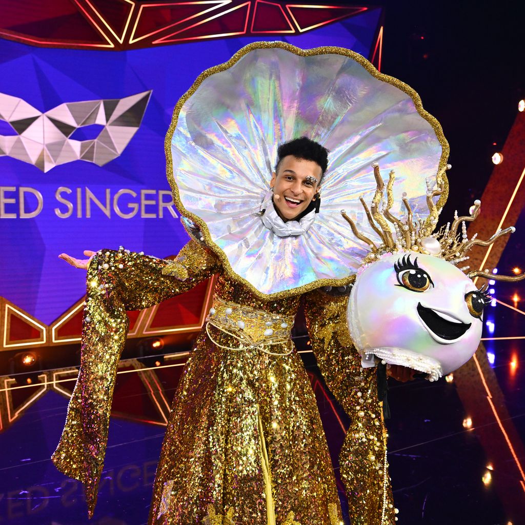 Prince Damien als "Perla" bei "The Masked Singer", 2026