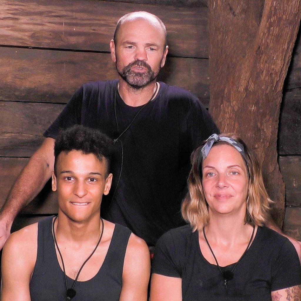 Prince Damien, Sven Ottke und Danni Büchner im Dschungelcamp-Finale 2020