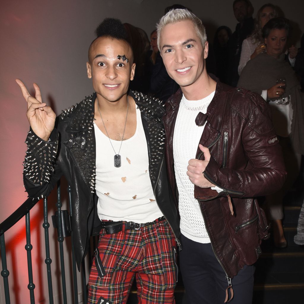 Prince Damien und Julian David bei der 6. Secret Fashion Show in der Alten Kongresshalle in München