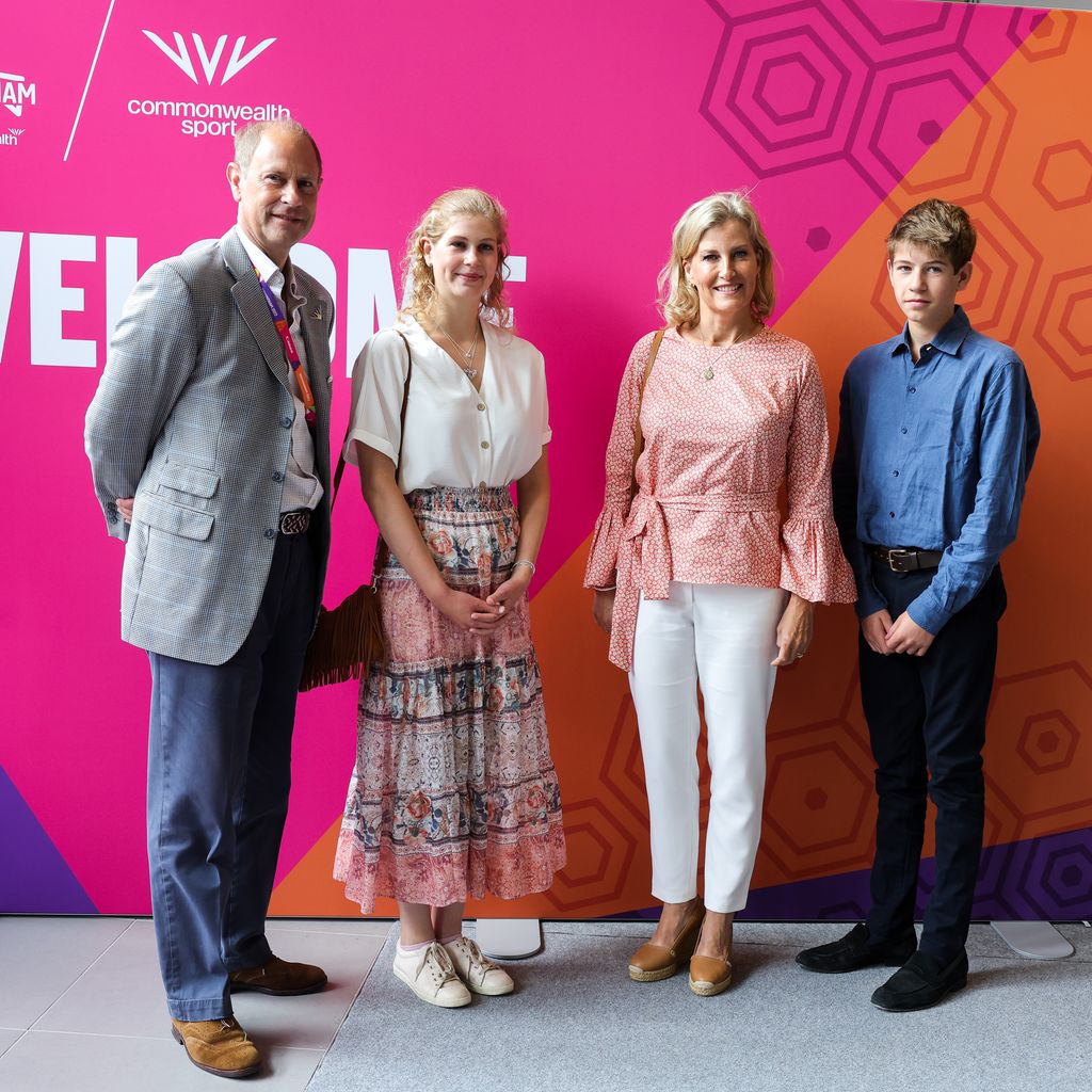 Prinz Edward, Lady Louise Windsor, Herzogin Sophie und James Viscount Severn