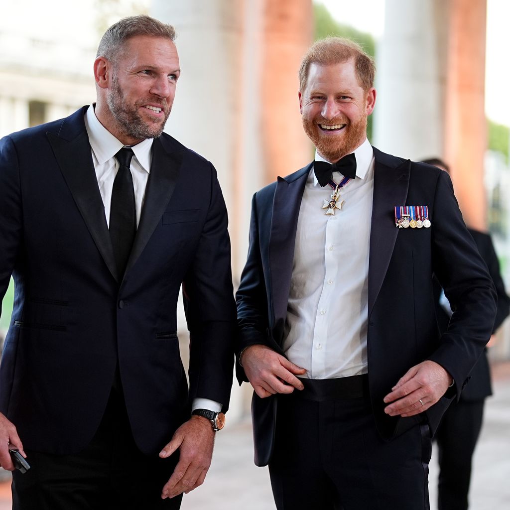 Bei den Invictus Spirit Awards in Greenwich: Prince Harry, Duke of Sussex, mit James Haskell