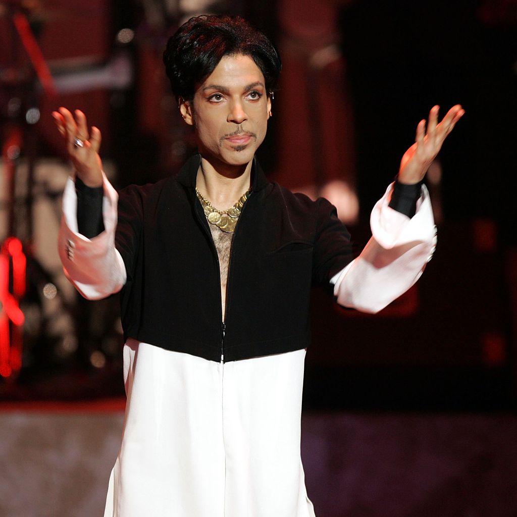 Prince bei einem Auftritt 2005
