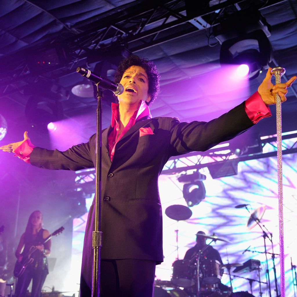Prince bei einem Konzert in Austin, Texas