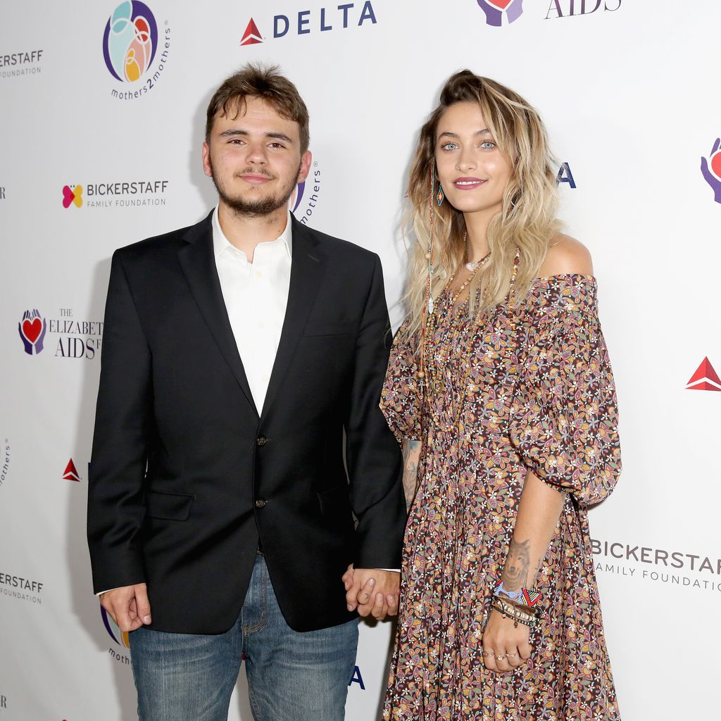 Prince und Paris Jackson im Oktober 2017