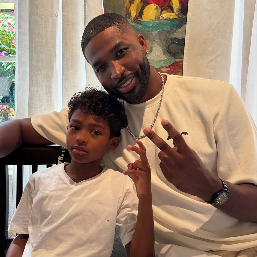 Prince und Tristan Thompson, August 2025