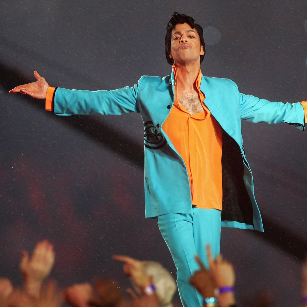 Prince bei der Pepsi Halftime Show 2007
