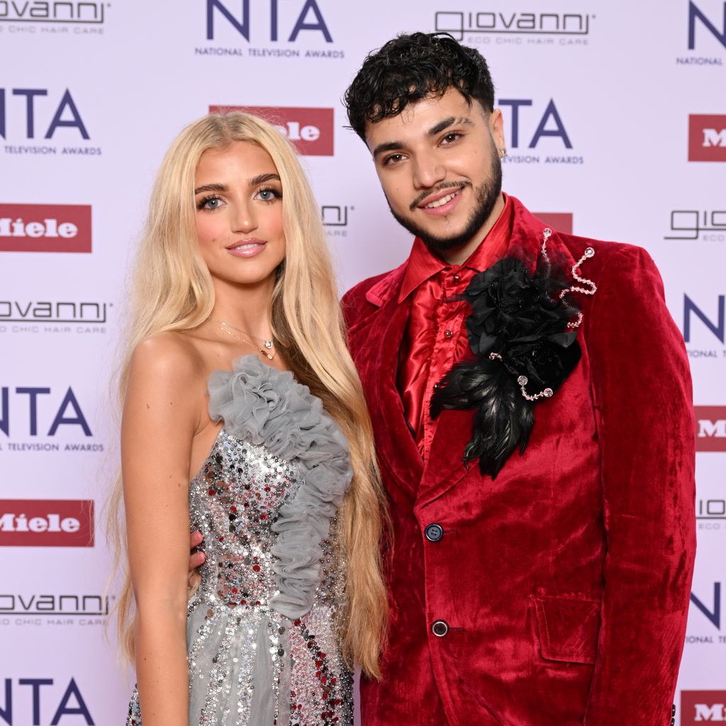 Bei den NTA 2025: Princess Andre und Junior Andre auf dem roten Teppich in London