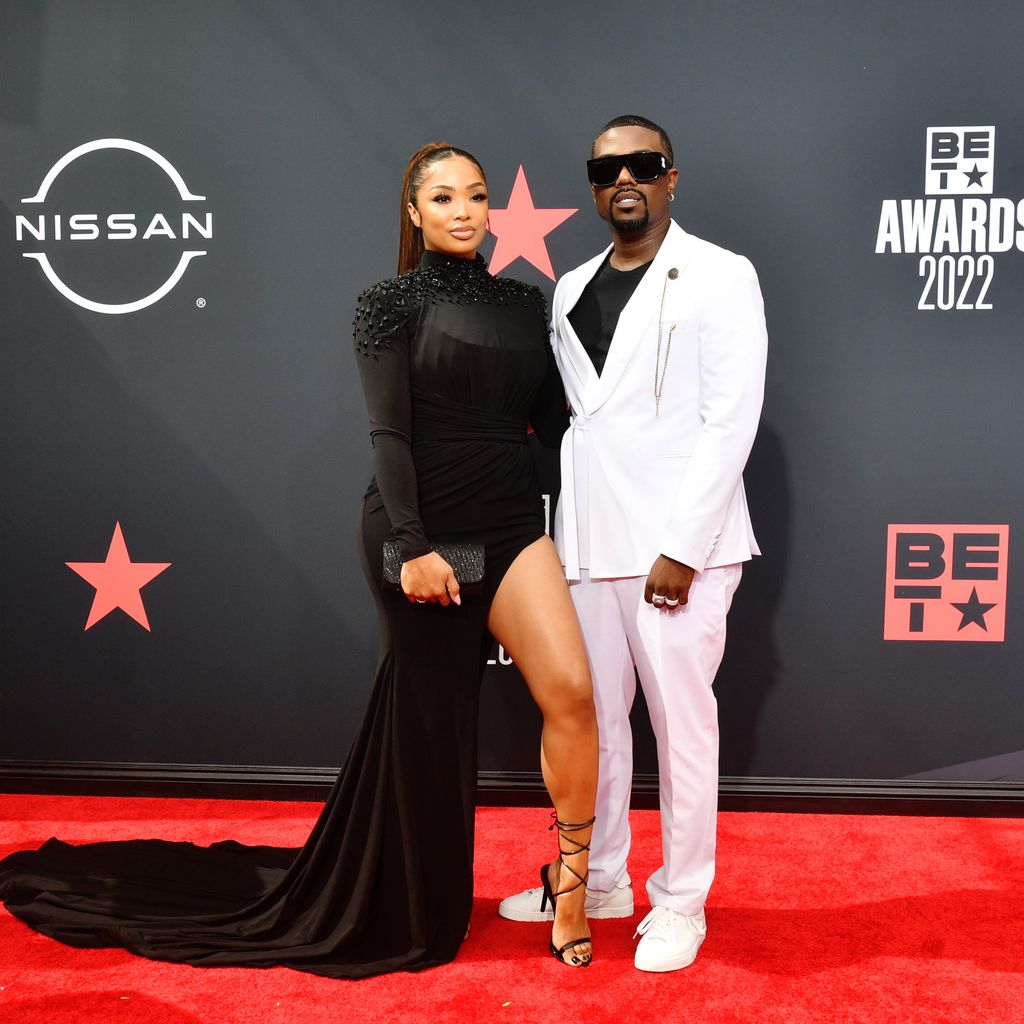 Princess Love und Ray J bei den BET Awards 2022
