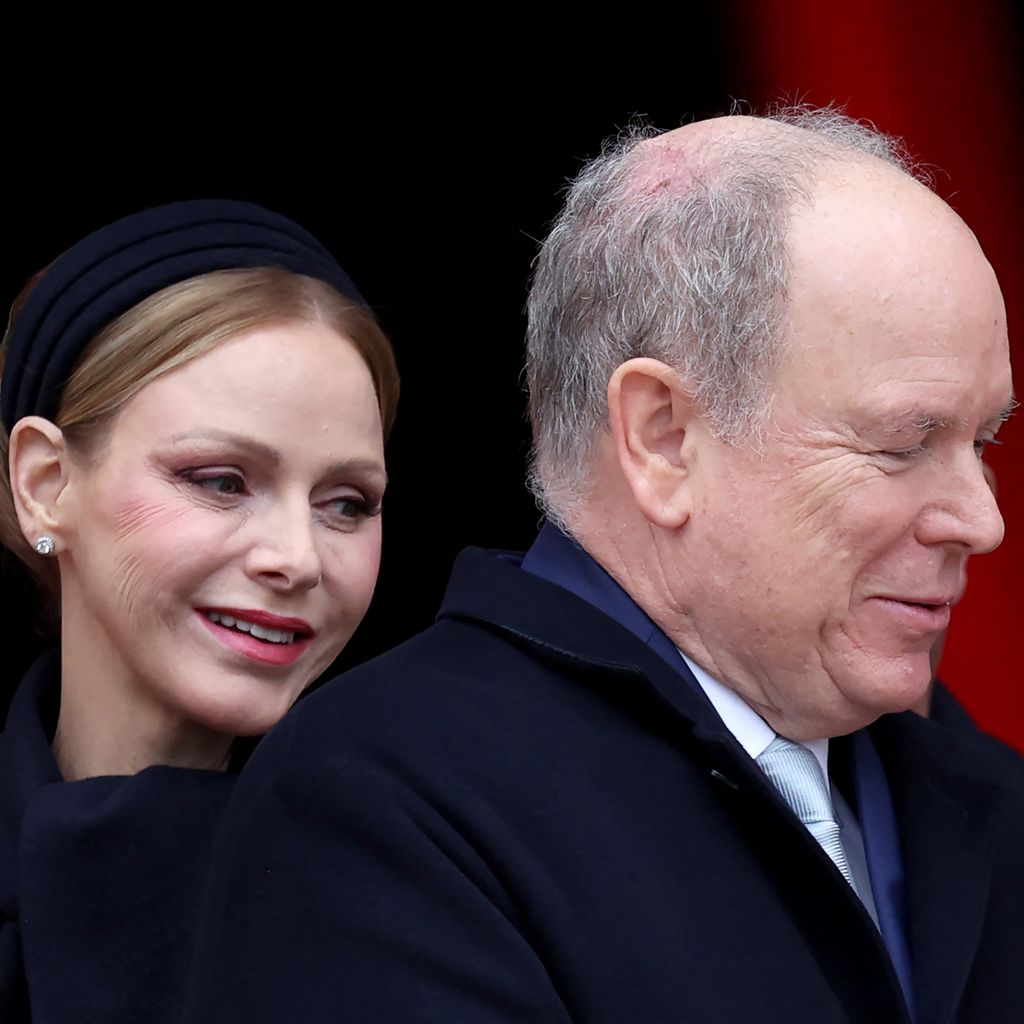 Prinz Albert und Fürstin Charlène nach den Sainte-Dévote-Feierlichkeiten in Monaco, Januar 2026