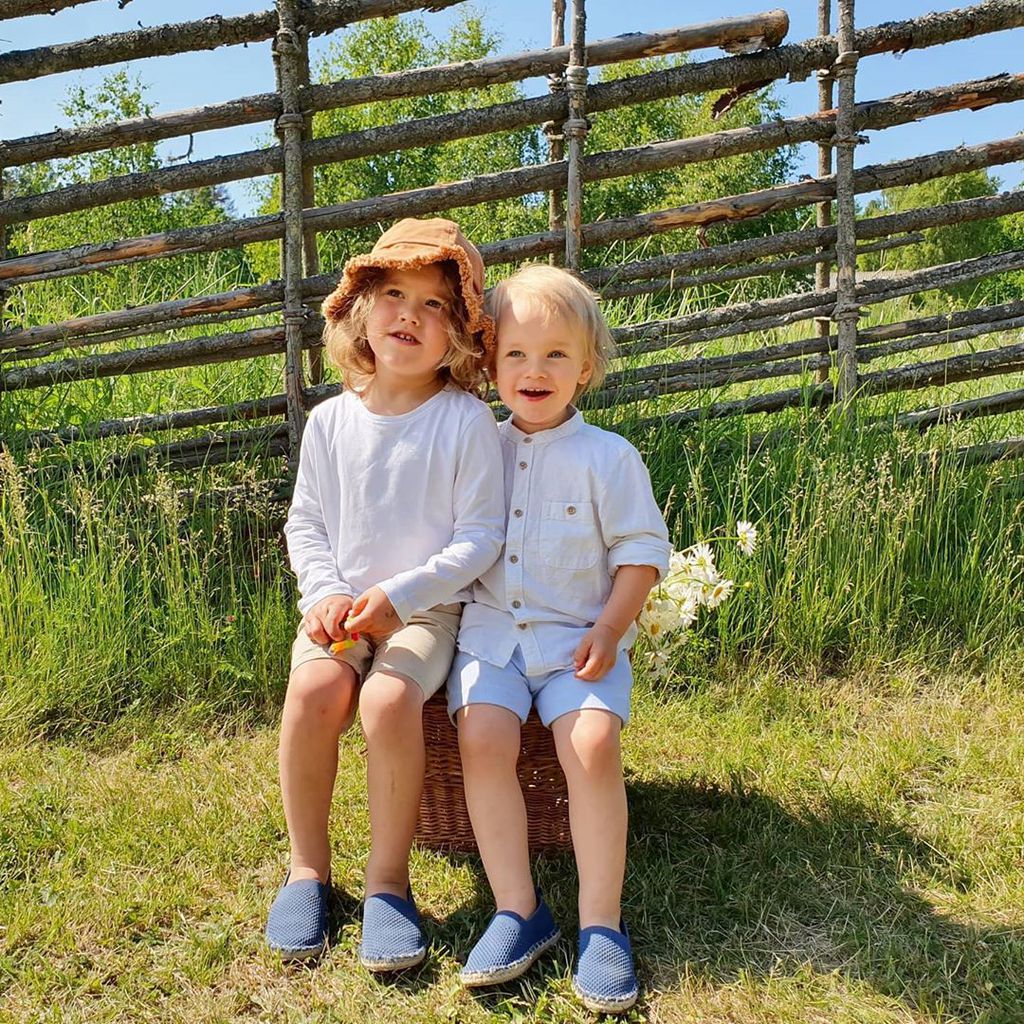 Prinz Alexander und Prinz Gabriel von Schweden