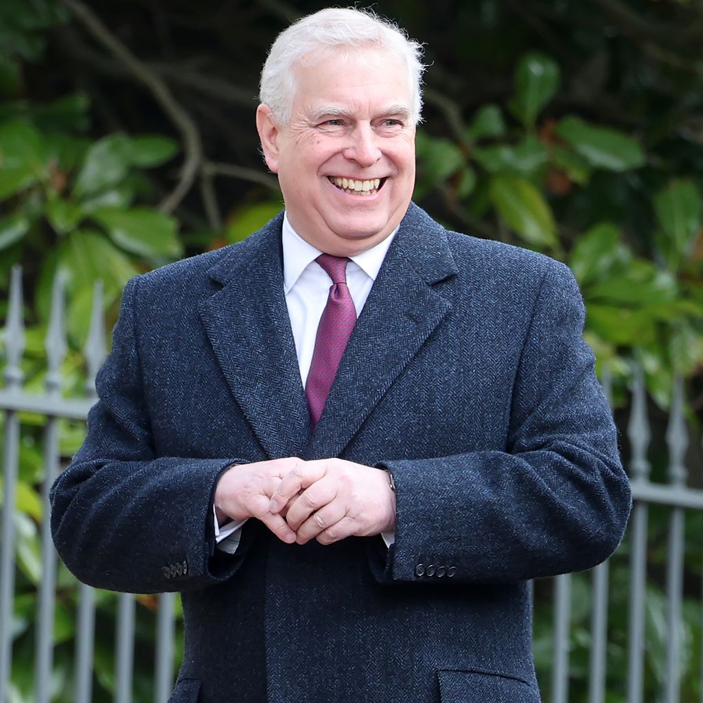 Prinz Andrew im Februar 2024