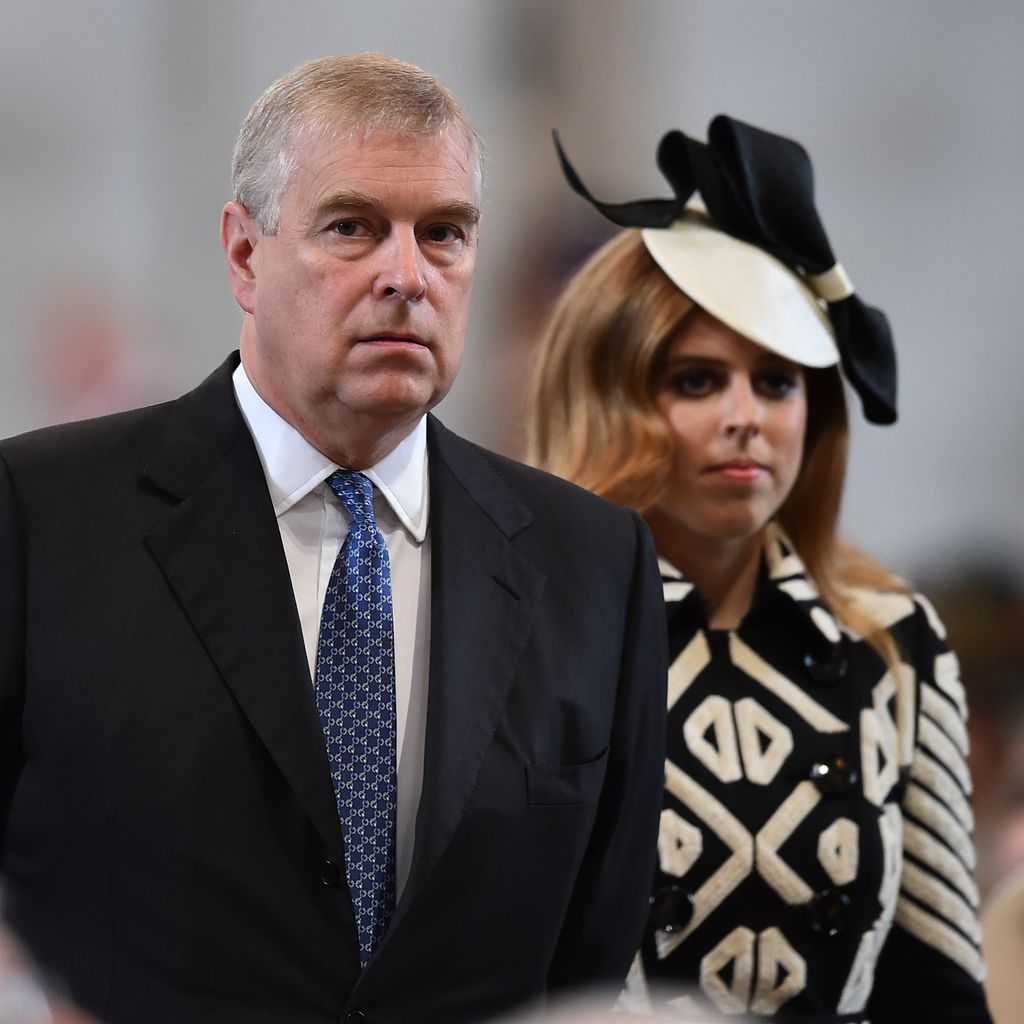 Prinz Andrew und Prinzessin Beatrice im Juni 2016