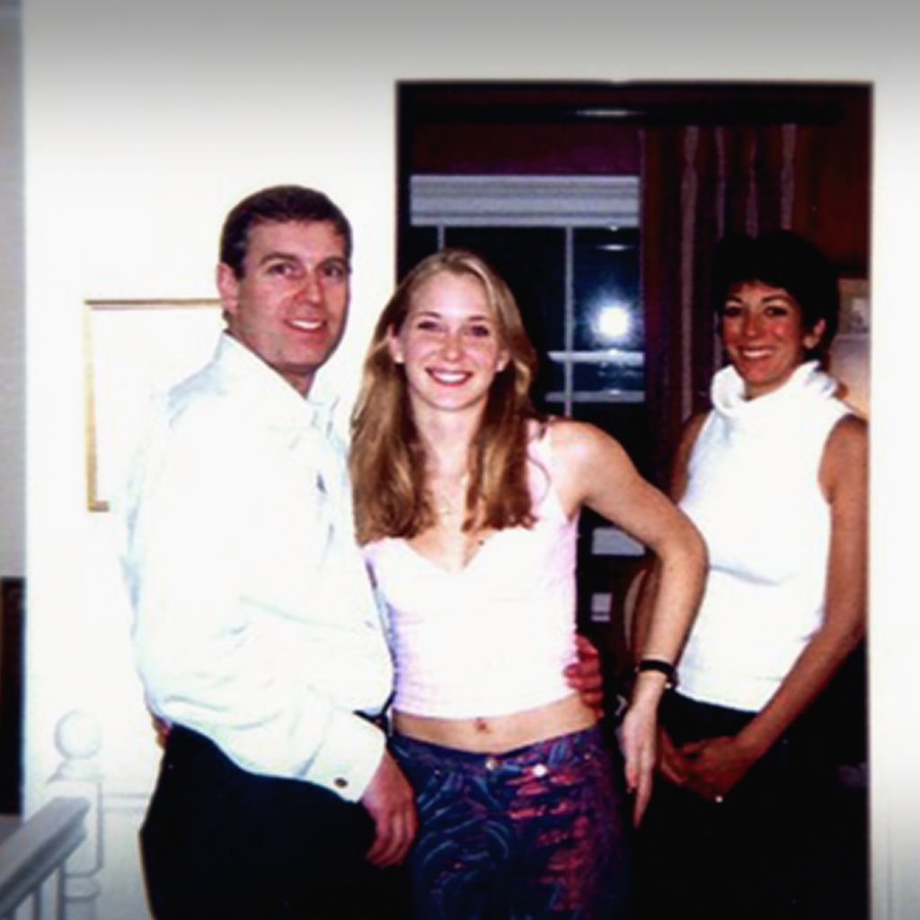 Prinz Andrew, Virginia Roberts Giuffre und Ghislaine Maxwell, "Jeffrey Epstein: Stinkreich"