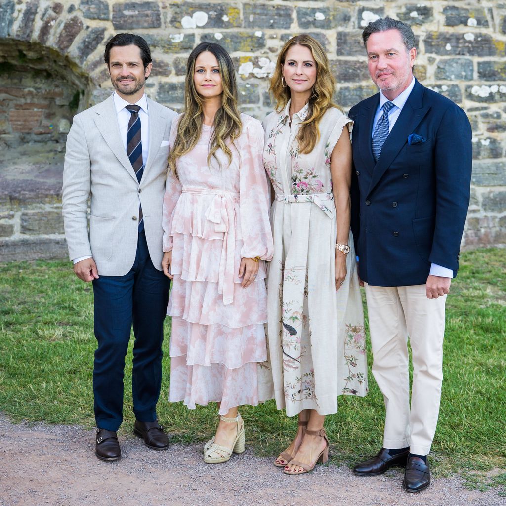 Prinz Carl Philip, Prinzessin Sofia, Prinzessin Madeleine und Chris O'Neill beim Victoriapriset in Borgholm am 14. Juli 2026