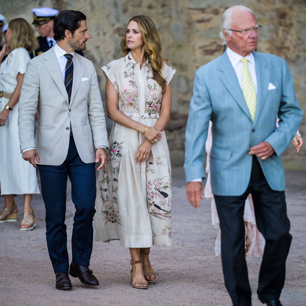Prinz Carl Philip und Prinzessin Madeleine bei der Verleihung des Victoriapreises am 14. Juli 2026 in Borgholm