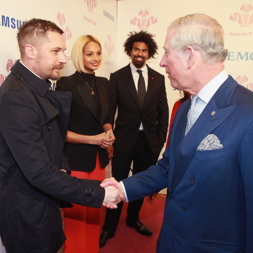 Prinz Charles und Tom Hardy