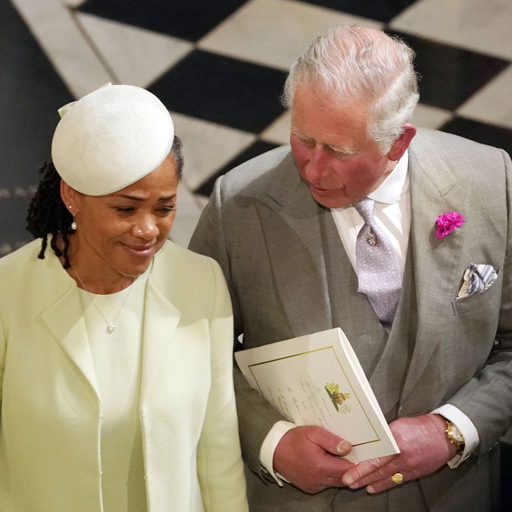 Prinz Charles und Doria Ragland in der St George's Chapel