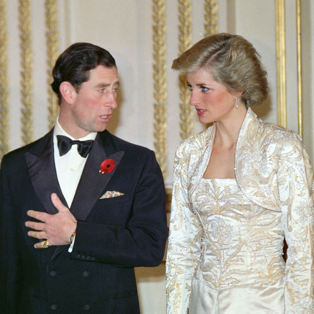 Prinz Charles und Prinzessin Diana im November 1988