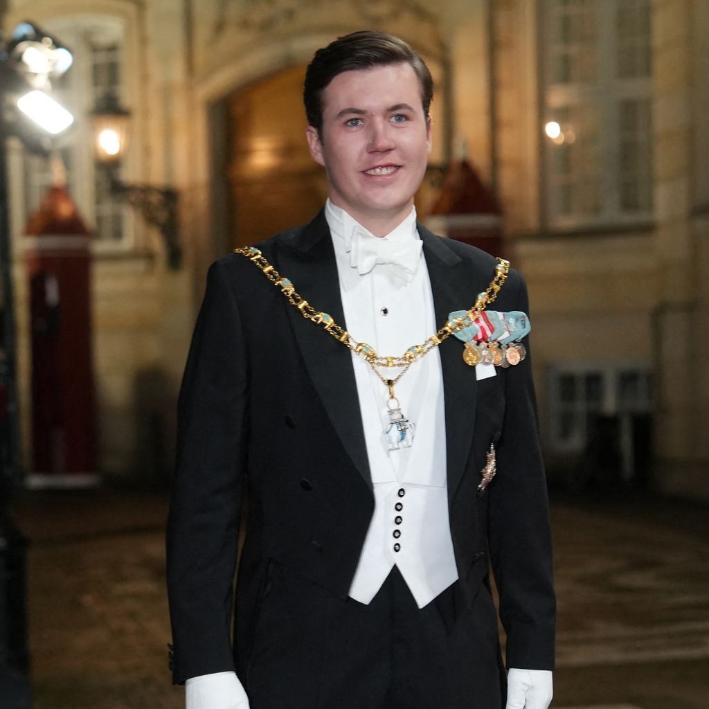 Prinz Christian beim Neujahrsempfang und Bankett im Schloss Christian VII., Amalienborg, Kopenhagen, 1. Januar 2026