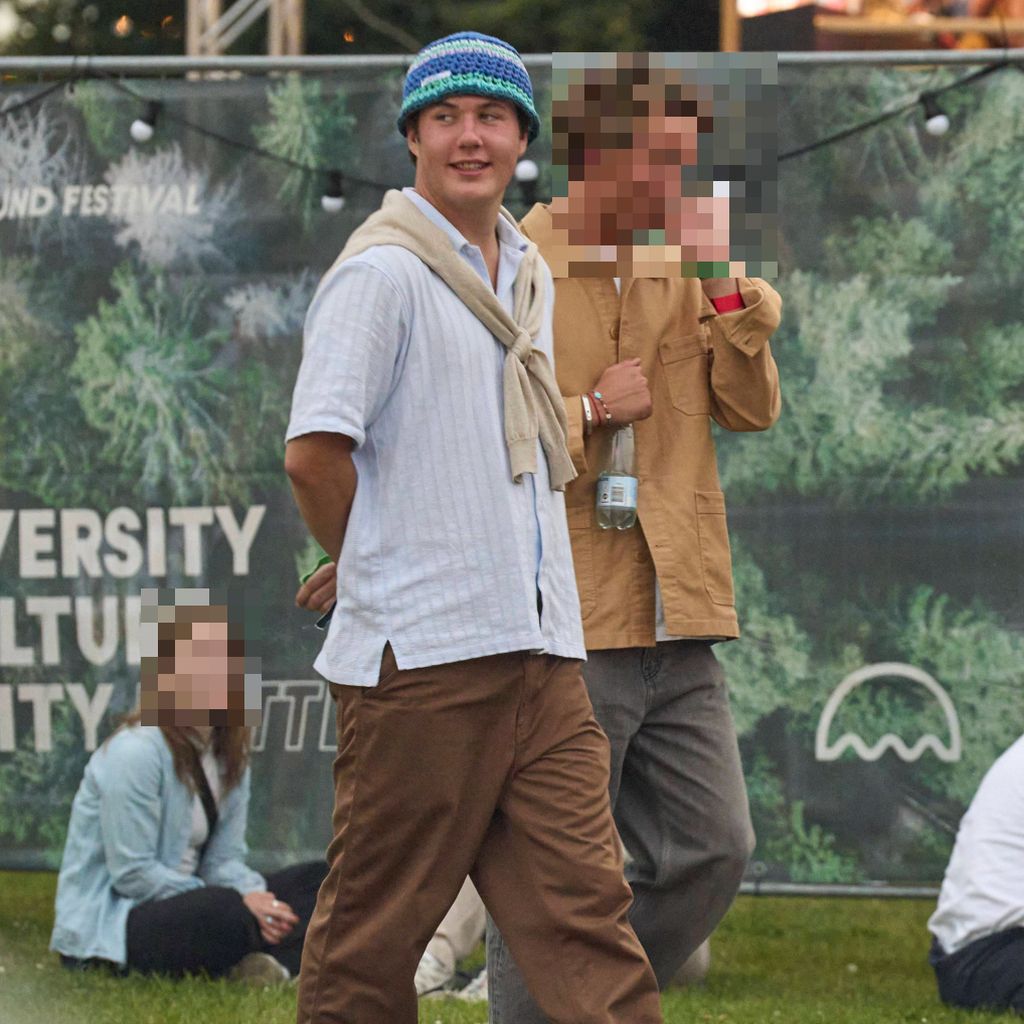 Prinz Christian beim AiaSounds Festival in Kopenhagen im August 2024