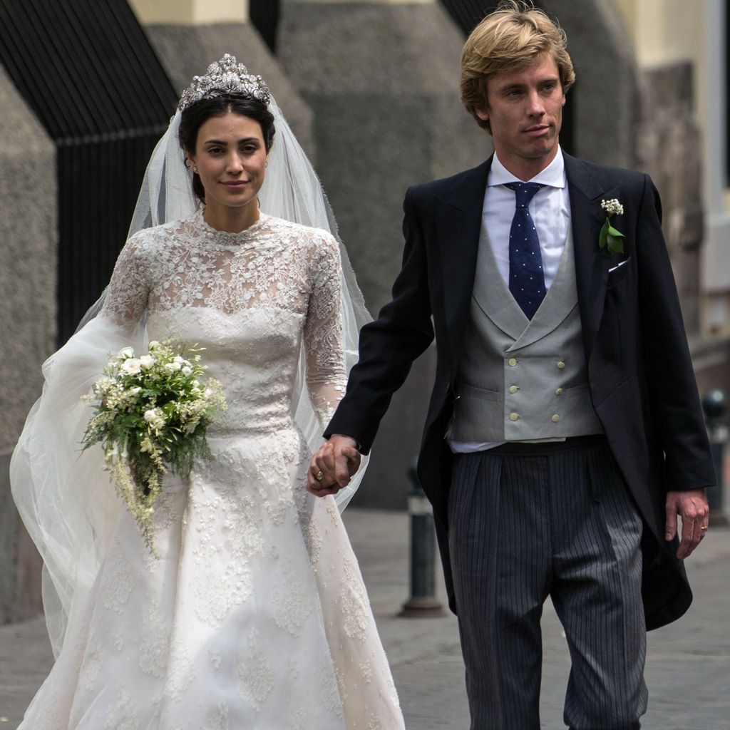 Prinz Christian von Hannover und seine Frau Alessandra de Osma bei ihrer Hochzeit