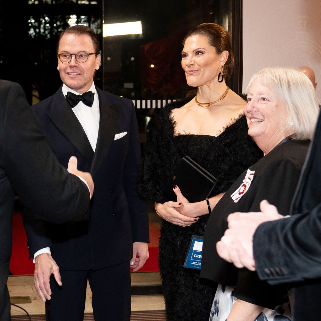 Prinz Daniel und Kornprinzessin Victoria von Schweden bei der Royal Variety Performance, 2023