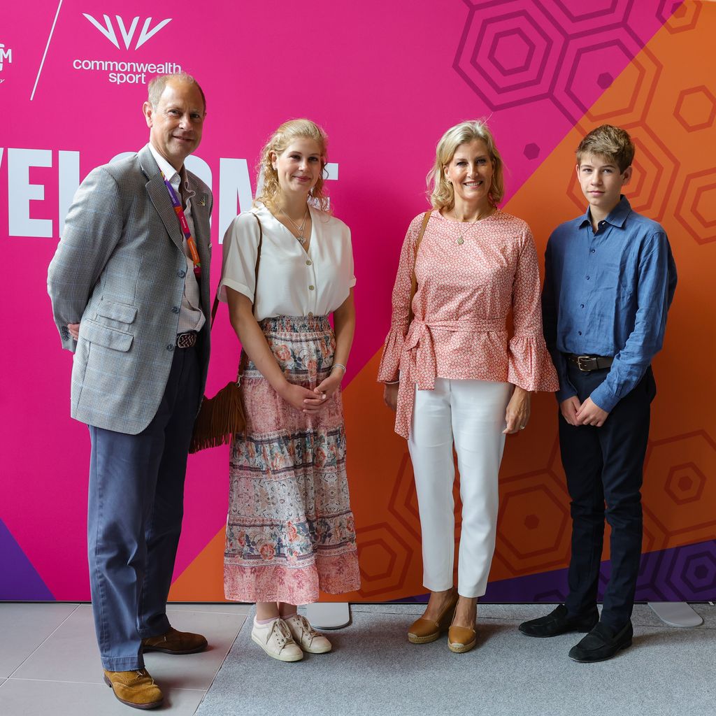 Prinz Edward und seine Familie, August 2022 in Birmingham