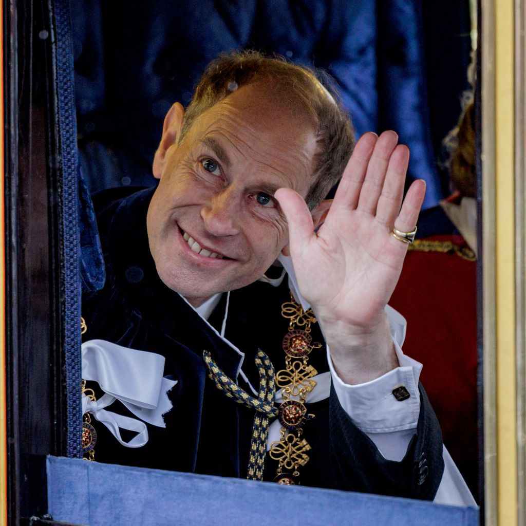 Prinz Edward bei der Krönung von König Charles, Mai 2023