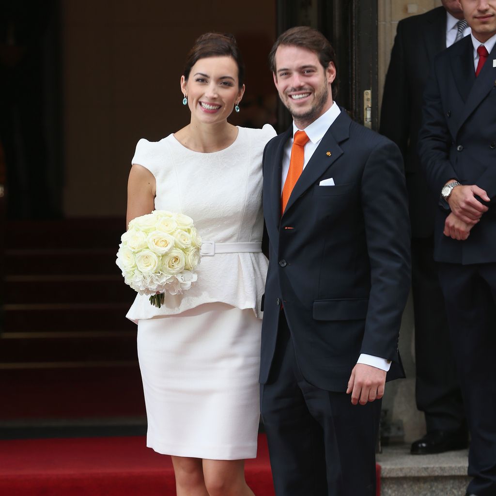 Prinz Félix von Luxemburg und seine Frau Prinzessin Claire