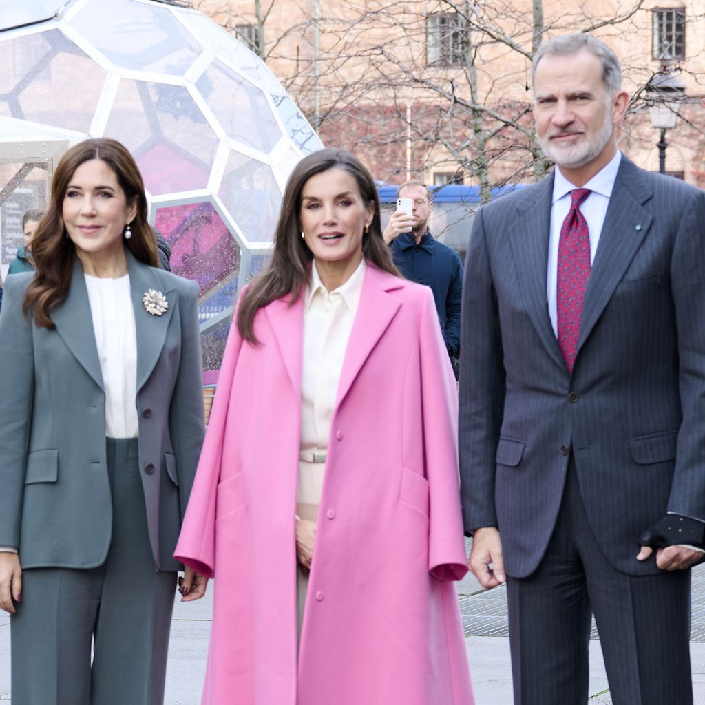 Prinz Frederik, Prinzessin Mary von Dänemark mit Königin Letizia und König Felipe von Spanien, 2023