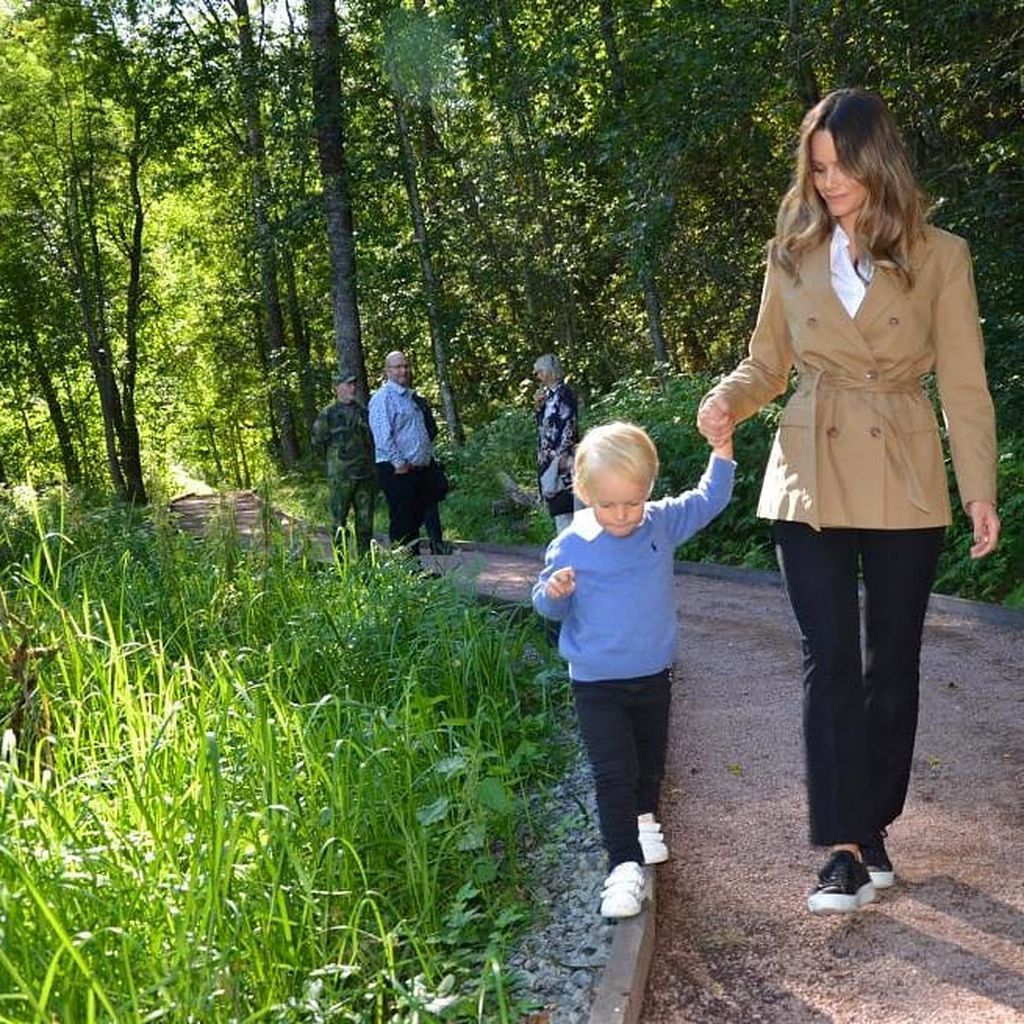 Sofia von Schweden mit ihrem Sohn Gabriel