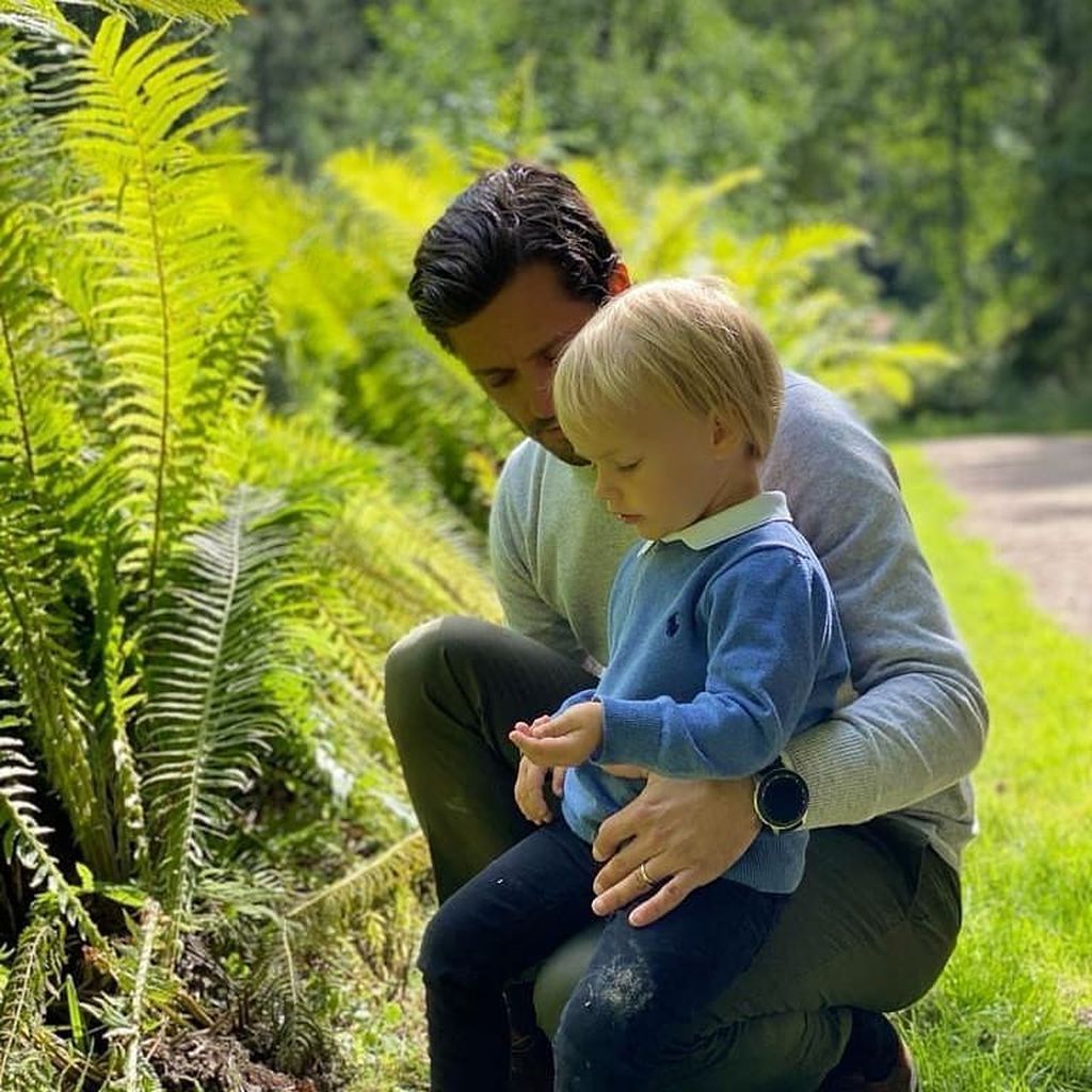 Prinz Gabriel und Prinz Carl Philip von Schweden