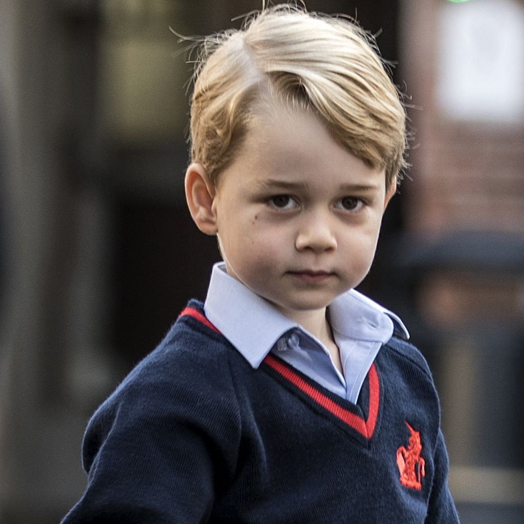 Prinz George am ersten Schultag an der Thomas's Battersea in London, 7. September 2017