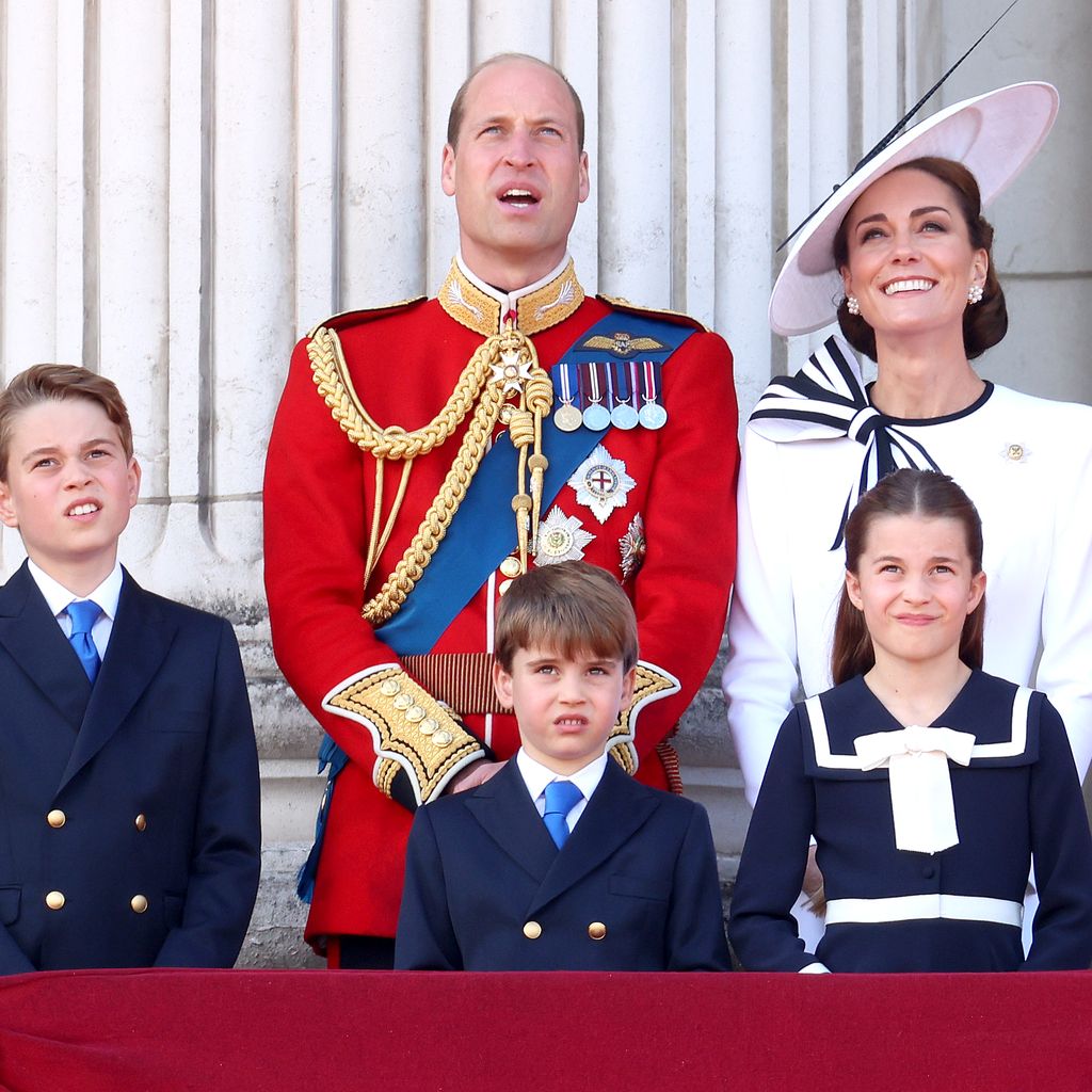Prinz William und Prinzessin Kate mit ihren Kids George, Louis und Charlotte