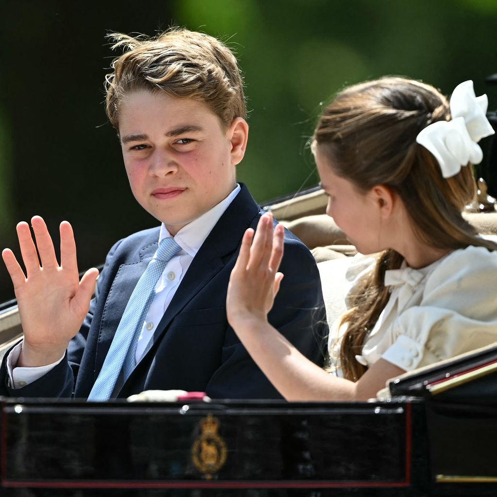 Prinz George und Prinzessin Charlotte, Trooping the Colour 2026